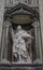 Marble statue disciple of Jesus the Apostle of St. James the Greater by Rusconi in Basilica di San Giovanni in Laterano (St. John