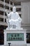 Marble statue and Monument to Emperor Tsar Samoil (Samuil) in downtown of Skopje, Macedonia