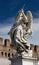 Marble statue from the Sant\'Angelo Bridge in Rome