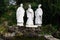 Marble statue of three Chinese ancient poetry