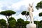 Marble statues at Foro Italico, Rome