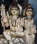 Marble Statues of Shiva and Parvati