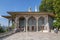 Marble Terrace with Baghdad Kiosk and Iftar Pavilion in the Fourth courtyard of Topkapi Palace, Istanbul, Turkey
