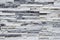 Marbled gray stone brick wall