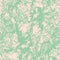 marbled texture seamless vector pattern in mint