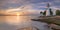 Marblehead Lighthouse on Lake Erie, USA at sunrise