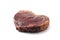 Marbling ribeye steak isolated