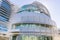 March 14, 2017, San Jose, California/USA - Close up of the modern City Hall building of San JosÃ© on a sunny day, Silicon Valley,