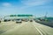 March 16, 2017 - Los Angeles/CA/USA - Approaching a freeway junction