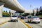 March 16, 2019 Los Angeles / CA / USA - Driving on the freeways of Los Angeles county on the carpool lane