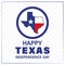 March 2, Texas Independence Day. Background, poster, card, banner vector illustration