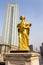 March 2014 - Tianjin, China - One of the many european style statues that adorn the bridges of Tianjin