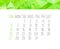 March 2016 monthly calendar