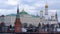 March 2022. View of the architectural ensemble of the Moscow Kremlin.