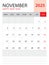 March 2025, Calendar 2025 template vector on red background, week start on monday, Desk calendar 2025 year, Wall calendar design,