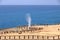 March 23 2022 - Al Mughsail, Salalah, Oman: People admire the Blowholes