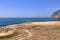 March 23 2022 - Al Mughsail, Salalah, Oman: People admire the Blowholes