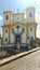 March 25, 2016, historic city of Ouro Preto, Minas Gerais, Brazil, facade of the Mother Church of Our Lady of Conception.