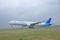 March, 27th 2015, Amsterdam Schiphol Airport PK-GID Garuda Indonesia Boeing 777-3U3(ER) Polderbaan Runway