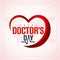 March 30,  World Doctor`s Day. concept greeting card, National Doctors Day Template cal
