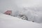 March 3rd 2018 Sinaia Romania, mountain rescue cabin at 2000m altitude