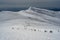 March 3rd 2018 Sinaia Romania, skiers enjoying sunny day on ski slope