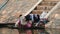 March 5 2016 Nyaungshwe, Myanmar. Women washing clothes at the bank of river in Myanmar - 2 videos sequence