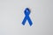 March Colorectal Cancer Awareness month, dark Blue color Ribbon for supporting people living and illness. Healthcare, hope and