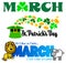 March Events Clip Art Set/eps