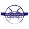 March Madness basketball sport design.