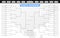 March madness tournament bracket. Empty competition grid template