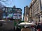 March for Our Lives, Protesters Passing Large Television Screen, NYC, NY, USa