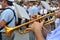 Marching band in Italy