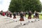 Marching pipers