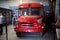 MARCINELLE - AUGUST 6, 2017: Vehicle used by emergency services at the mining disaster at Bois du Cazier in 1956