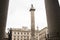 Marco aurelio column in colonna square rome