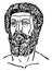 Marcus Aurelius, vintage illustration