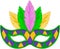 Mardi Gras mask