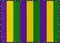 Mardi Gras Striped Background