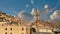 Mardin old city cityscape with Sehidiye mosque minaret, Mardin, Turkey