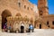 Mardin, Turkey-July 6, 2015: Muslim people are preparing themselves for prayer