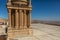 Mardin, Turkey - September 2021. Religious architecture of Islamic mosques of a medieval picturesque city on the Masopotamian