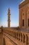 Mardin, Turkey - September 2021. Religious architecture of Islamic mosques of a medieval picturesque city on the Masopotamian