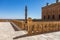 Mardin, Turkey - September 2021. Religious architecture of Islamic mosques of a medieval picturesque city on the Masopotamian