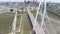 Margaret Hunt Hill Bridge and Dallas skyline