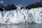 Margerie tidewater glacier with Mount Root in the back, Alaska