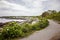 The Marginal Way walk on the rocky coast of Maine in Ogunquit