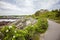 The Marginal Way walk on the rocky coast of Maine in Ogunquit