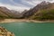 Marguzor lake in Haft Kul in Fann mountains, Tajikist