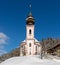 Maria Gern Chapel in Berchtesgadener Land, Bavarian Alps, German